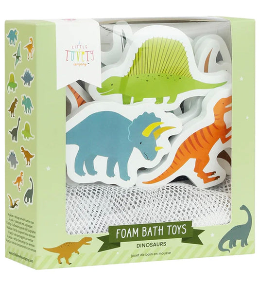 A Little Lovely Company Badspeelgoed - 14 st. - Dinosaurs - A Little Lovely Company - OneSize - Badspeelgoed