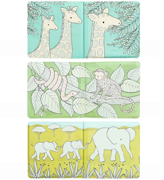 A Little Lovely Company Badboek - Kleurverandering - Savanna Gra - A Little Lovely Company - OneSize - Badboekjes