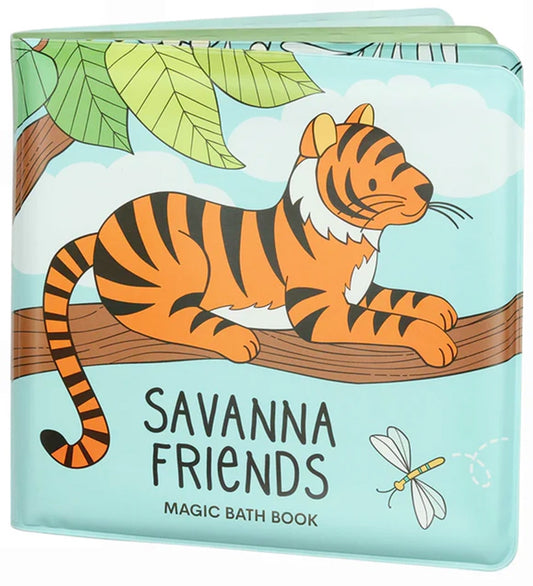 A Little Lovely Company Badboek - Kleurverandering - Savanna Gra - A Little Lovely Company - OneSize - Badboekjes