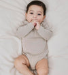 Name It Romper l/s - Noos - NbnBody - 3-pack - Puur kasjmier - Name It - 68 - Rompers Lange Mouw