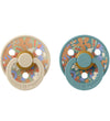 BIBS X Liberty Colour Fopspenen - 2-pack - Maat 2 - Rond - Hush  - BIBS - 6-18 mnd - Fopspenen