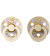 BIBS X Liberty Colour Fopspenen - 2-pack - Maat 2 - Rond - Ivory - BIBS - 6-18 mnd - Fopspenen