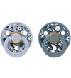 BIBS X Liberty Colour Fopspenen - 2-pack - Maat 1 - Rond - Dusty - BIBS - 0-6 mnd - Fopspenen