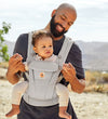 Ergobaby Voetenzak - Omni Dream - SoftTouch Katoen - Pearl Grey - Ergobaby - 0-4 jaar (56-104) - Draagzakken