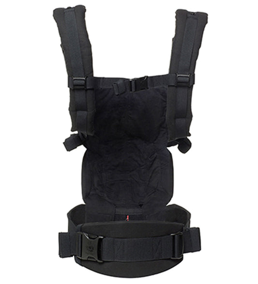 Ergobaby Voetenzak - Omni 360 - Katoen - Puur Black - Ergobaby - 0-4 jaar (56-104) - Draagzakken