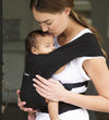 Ergobaby Voetenzak - Embrace - Soft & Snug Knit - Puur Black - Ergobaby - OneSize - Draagzakken
