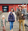 Ergobaby Regenhoes tot Voetenzak - Rain & Wind - Houtskool - Ergobaby - OneSize - Regenhoezen