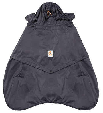 Ergobaby Regenhoes tot Voetenzak - Rain & Wind - Houtskool - Ergobaby - OneSize - Regenhoezen