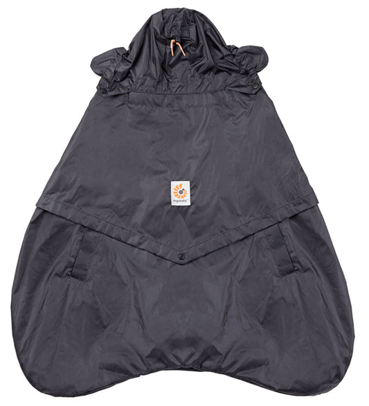 Ergobaby Regenhoes tot Voetenzak - Rain & Wind - Houtskool - Ergobaby - OneSize - Regenhoezen