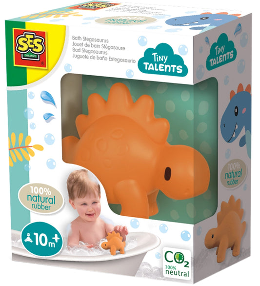 SES Creative Badspelltjes - Stegosaurus - Natuurlijk Rubber - SES Creative - OneSize - Badspelletjes