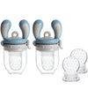 KidsMe Food Feeder - Starterpack - M/L - Azuurblauw - KidsMe - OneSize - Food Feeders