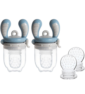 KidsMe Food Feeder - Starterpack - M/L - Azuurblauw - KidsMe - OneSize - Food Feeders