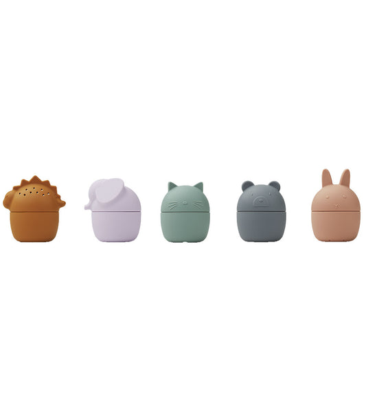 Liewood Badspeelgoed - Gaby - 5-pack - Multi Mix - Liewood - OneSize - Badspeelgoed