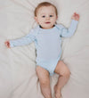 Name It Romper l/s - Noos - NbmBody - 3-pack - Dark Denim - Name It - 56 - Rompers Lange Mouw