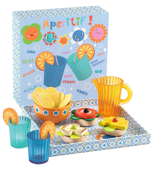 Djeco Speelgoedeten - Aperitif Mia & Leo - Djeco - OneSize - Speelgoedeten