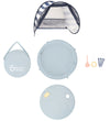 Babymoov Strandtent/Sponsbad - Aquani - UV50+ - Blue Waves - Babymoov - OneSize - Speeltenten