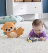 Fisher-Price Knuffel - 22,8 cm - 2-In-1 Rockin' Tummy Time Otter - Fisher-Price - OneSize - Activiteitenspeelgoed
