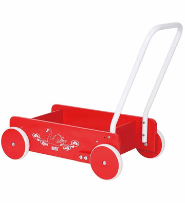 Krea Loopwagen - Rood - Krea - OneSize - Loopwagens