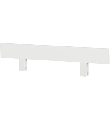 Hoppekids Bedhekken - ECO Comfort - 100x22,5 cm - Wit - Hoppekids - OneSize - Bedhekken