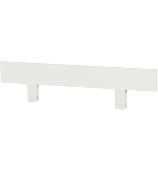 Hoppekids Bedhekken - ECO Comfort - 100x22,5 cm - Wit - Hoppekids - OneSize - Bedhekken