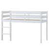 Hoppekids Bed - Halfhoog - ECO Comfort - 166x76x114 cm - Wit - Hoppekids - OneSize - Bedden