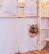 Flexa Speelgordijnen voor halve hoogte Bed - Dawn - Mauve Morn - Flexa - OneSize - Speeltenten