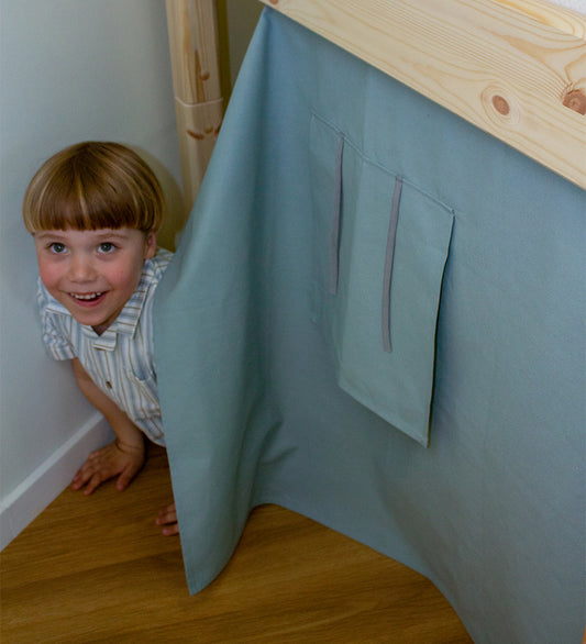Flexa Speelgordijn voor halve hoogte Bed - Dawn - Arona - Flexa - OneSize - Speeltenten