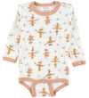 Joha Romper l/s - Wol/Bamboe - Off White - Joha - 100 - Rompers Lange Mouw