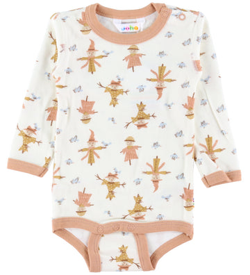 Joha Romper l/s - Wol/Bamboe - Off White - Joha - 100 - Rompers Lange Mouw