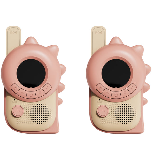 The Zoofamily Walkietalkies - Dino Roze - The Zoofamily - OneSize - Knuffels