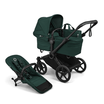 Kinderwagen Bugaboo Donkey6 Single Complete Black/Fern Green