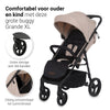 Buggy Novi Grande XL Premium Black/Sand