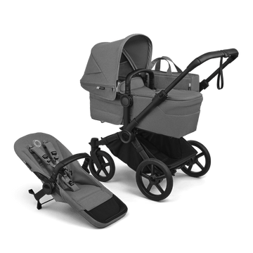 Kinderwagen Bugaboo Donkey6 Single Complete Black/Moon Grey