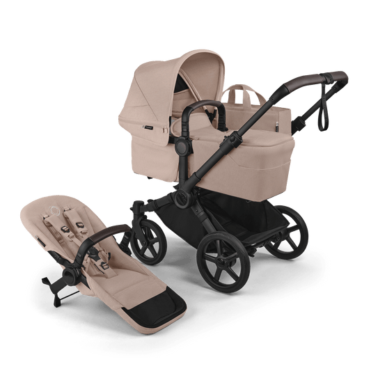 Kinderwagen Bugaboo Donkey6 Single Complete Black/Desert Taupe Melange