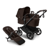 Kinderwagen Bugaboo Donkey6 Single Complete Black/Cacoa Brown
