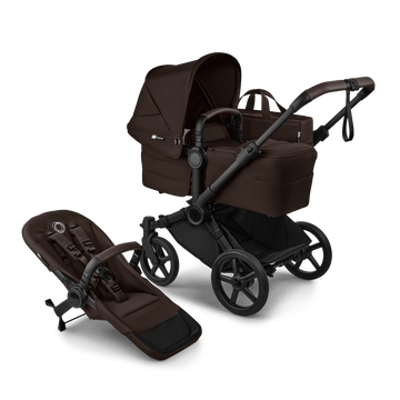 Kinderwagen Bugaboo Donkey6 Single Complete Black/Cacoa Brown