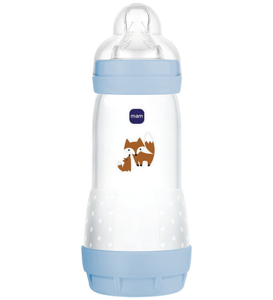 Mam Babyflesje - 320 ml - Easy Start Anti-colic - Blauw - MAM - OneSize - Babyflesjes
