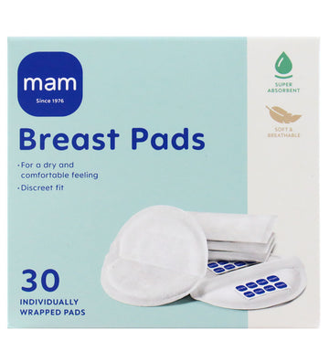 Mam Borstvoedingspads - 30 st. - Wit - MAM - OneSize - Borstvoedingspads