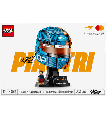 LEGO® edities - Team Oscar Piastri Babymuts 43017 - 793 Onderdel - LEGO® - OneSize - Blokken