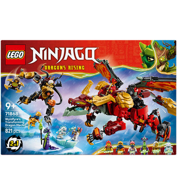 LEGO® Ninjago - Wyldfyre's Transformatie Draken Mech 71868 - 821 - LEGO® - OneSize - Blokken