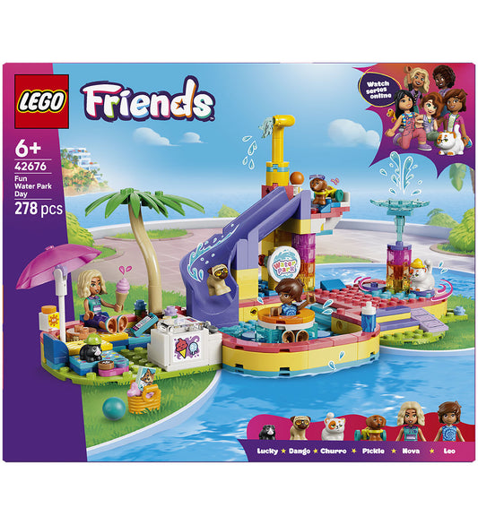 LEGO® Friends - Leuke dag in het waterpark 42676 - 278 Onderdele - LEGO® - OneSize - Blokken