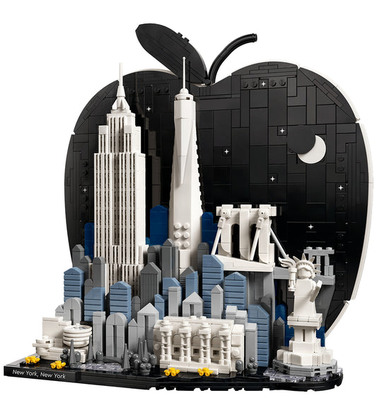 LEGO® Architectuur - New York City - De BIG Apple 21066 - 1465 - LEGO® - OneSize - Blokken