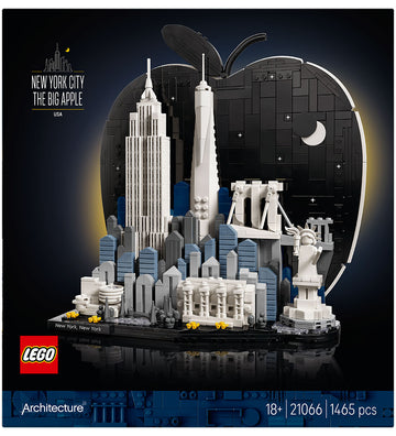 LEGO® Architectuur - New York City - De BIG Apple 21066 - 1465 - LEGO® - OneSize - Blokken