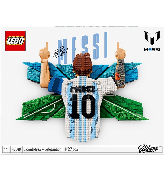 LEGO® Edities - Lionel Messi - Jubelscène 43018 - 1427 Onderdele - LEGO® - OneSize - Blokken