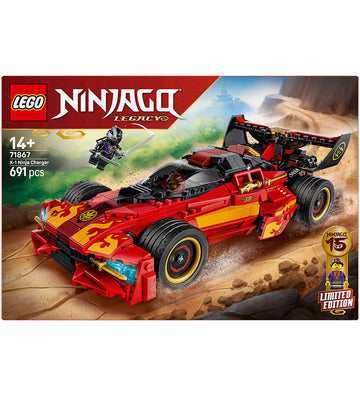 LEGO® Ninjago - X-1 Ninja Auto - 15e Jubileum 71867 - 691 Onderd - LEGO® - OneSize - Blokken