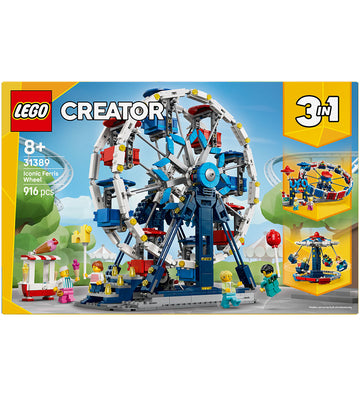 LEGO® Creator - 3-in-1 Iconisch reuzenrad 31389 - 916 Onderdelen - LEGO® - OneSize - Blokken