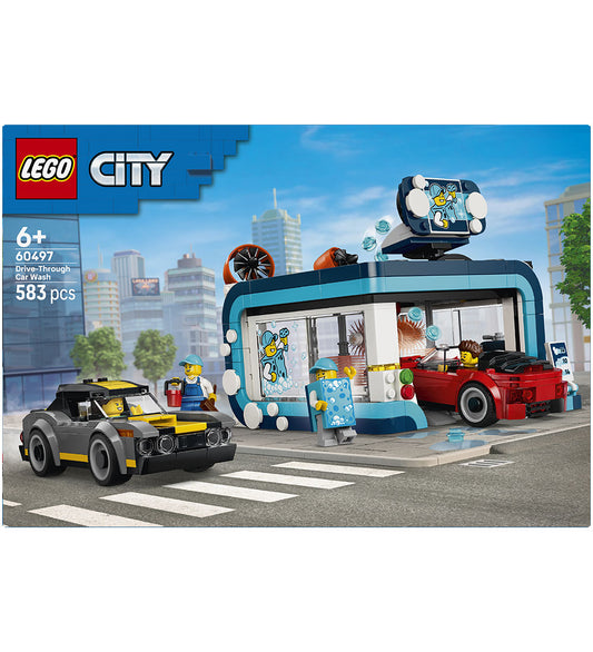 LEGO® City - Autowasstraat 60497 - 583 Onderdelen - LEGO® - OneSize - Blokken