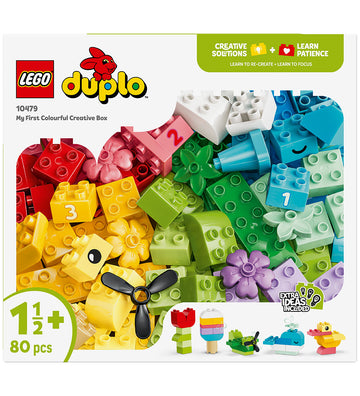 LEGO® DUPLO - Kleurrijk Creativiteitsbox 10479 - 80 Onderdelen - LEGO® - OneSize - Blokken