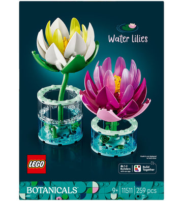 LEGO® Botanicals - Waterlelies 11511 - 259 Onderdelen - LEGO® - OneSize - Blokken