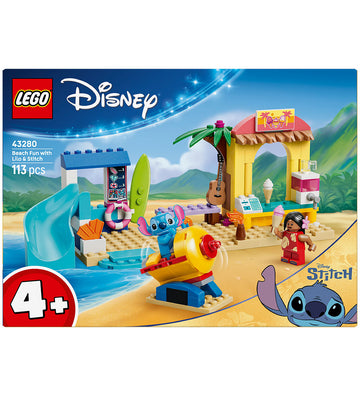LEGO® Disney - Strandplezier met Lilo en Stitch 43280 - 113 Onde - LEGO® - OneSize - Blokken
